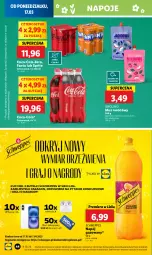Gazetka promocyjna Lidl - GAZETKA - Gazetka - ważna od 19.03 do 19.03.2025 - strona 44 - produkty: Por, Mus, Coca-Cola, Napoje, Schweppes, Napój gazowany, Fanta, Sprite, Napój, Fa