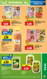 Gazetka promocyjna Lidl - GAZETKA - Gazetka - ważna od 19.03 do 19.03.2025 - strona 49 - produkty: Hummus, Ser, Mus, Kisiel, Dr. Oetker, Owsianka, Chleb tostowy, Chleb, Budyń
