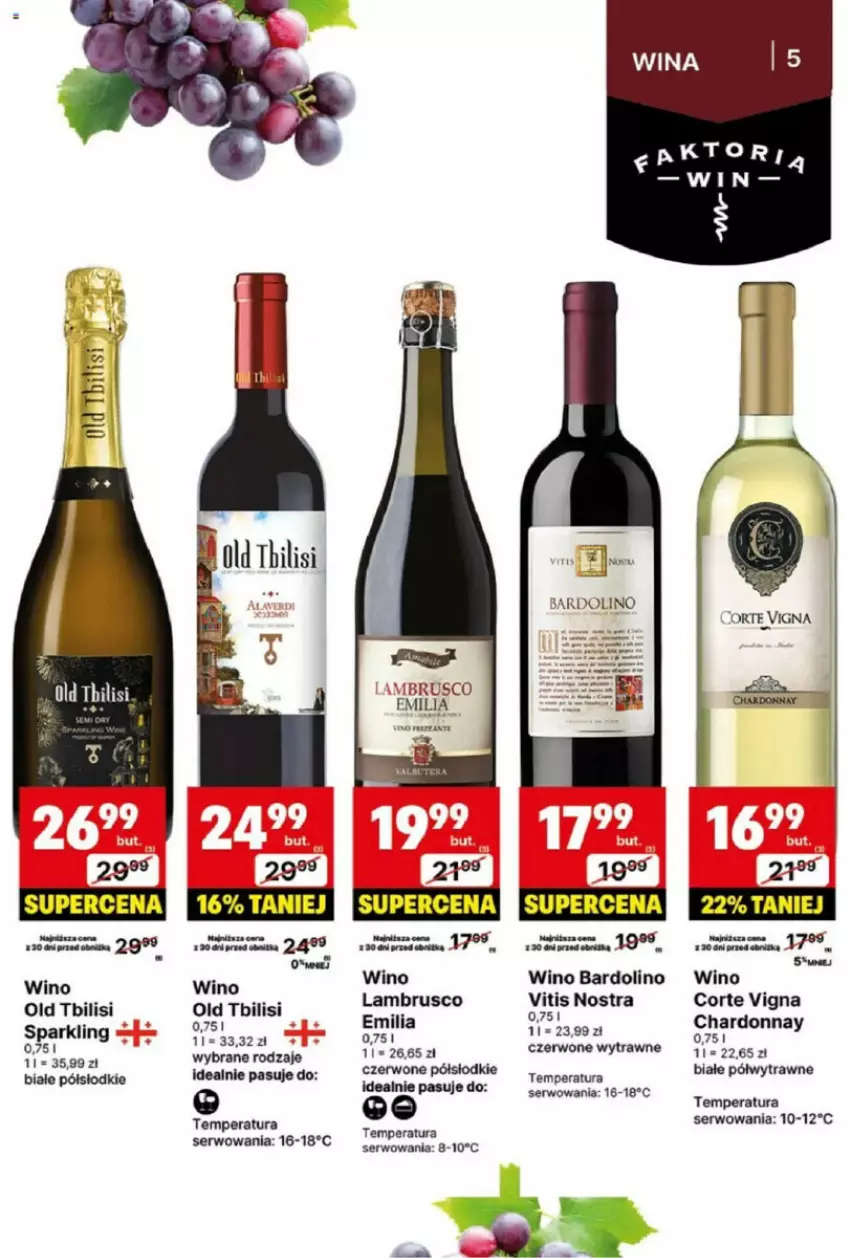 Gazetka promocyjna Delikatesy Centrum - ważna 02.12 do 15.12.2024 - strona 18 - produkty: Chardonnay, Fa, Ser, Wino