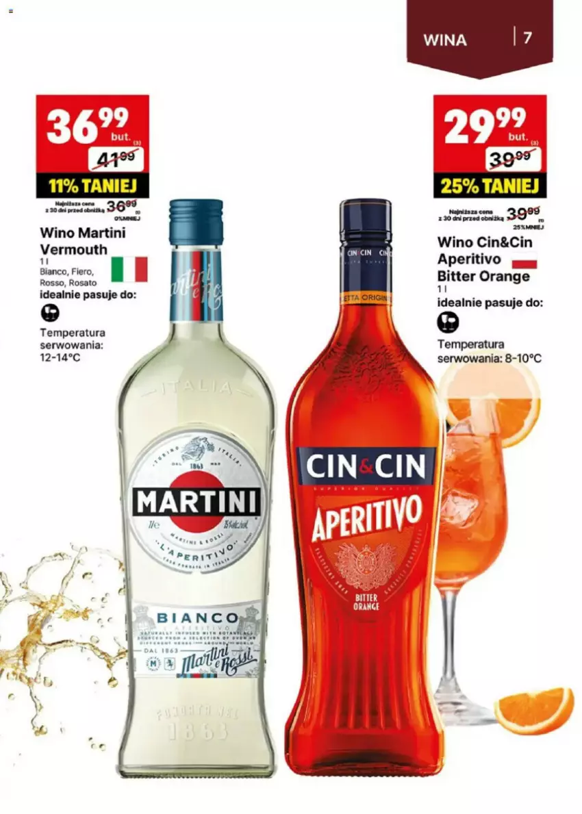 Gazetka promocyjna Delikatesy Centrum - ważna 02.12 do 15.12.2024 - strona 20 - produkty: Martini, Ser, Vermouth, Wino