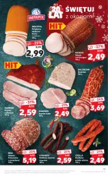 Gazetka promocyjna Kaufland - OFERTA TYGODNIA - Gazetka - ważna od 15.12 do 15.12.2021 - strona 19 - produkty: Polędwica, Krakus, Gra, Salami, Kindziuk, Bell, Szynka, Kabanos, Szynka biała, Kiełbasa, Olewnik