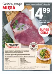 Gazetka promocyjna Intermarche - Gazetka promocyjna - Gazetka - ważna od 30.08 do 30.08.2021 - strona 10 - produkty: Udziec z indyka, Mus, Plasterki, Talerz, Pieprz, Grill, Masło, Mięso, Rondel