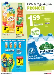 Gazetka promocyjna Intermarche - Gazetka promocyjna - Gazetka - ważna od 30.08 do 30.08.2021 - strona 27 - produkty: Sok, Gra, Ice tea, LANA, Lipton, Kubuś, Woda, Nektar, Hortex