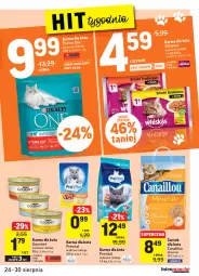Gazetka promocyjna Intermarche - Gazetka promocyjna - Gazetka - ważna od 30.08 do 30.08.2021 - strona 29 - produkty: Pur, Whiskas, Purina, Canaillou