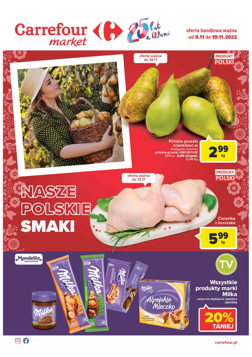 Gazetka promocyjna Carrefour - Gazetka Market - ważna 08.11 do 19.11.2022 - strona 1 - produkty: LG