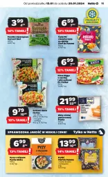 Gazetka promocyjna Netto - Artykuły spożywcze - Gazetka - ważna od 20.01 do 20.01.2024 - strona 11 - produkty: Piec, Frosta, Produkty mrożone, Dr. Oetker, Pizza, Pieczarka, Mintaj, Frytki, Gyros, Hortex, Fa