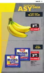 Gazetka promocyjna Netto - Artykuły spożywcze - Gazetka - ważna od 20.01 do 20.01.2024 - strona 3 - produkty: Mlekovita, Masło, Mleko