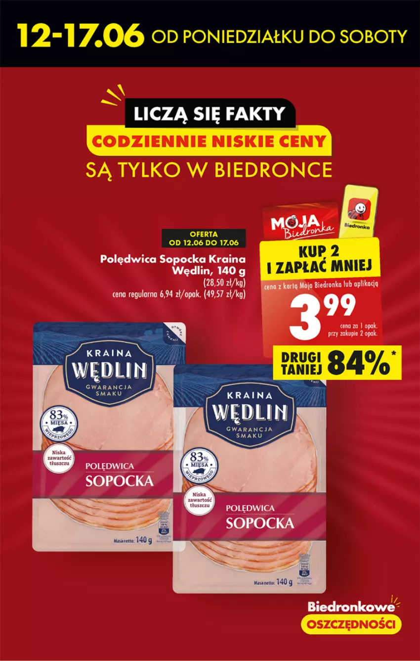 Gazetka promocyjna Biedronka - Gazetka - Biedronka.pl - ważna 15.06 do 21.06.2023 - strona 13 - produkty: Polędwica