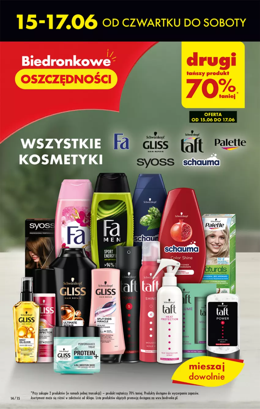 Gazetka promocyjna Biedronka - Gazetka - Biedronka.pl - ważna 15.06 do 21.06.2023 - strona 14 - produkty: Rama