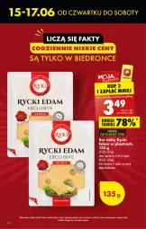 Gazetka promocyjna Biedronka - Gazetka - Biedronka.pl - Gazetka - ważna od 21.06 do 21.06.2023 - strona 2 - produkty: Rycki Edam, Ser, Edam