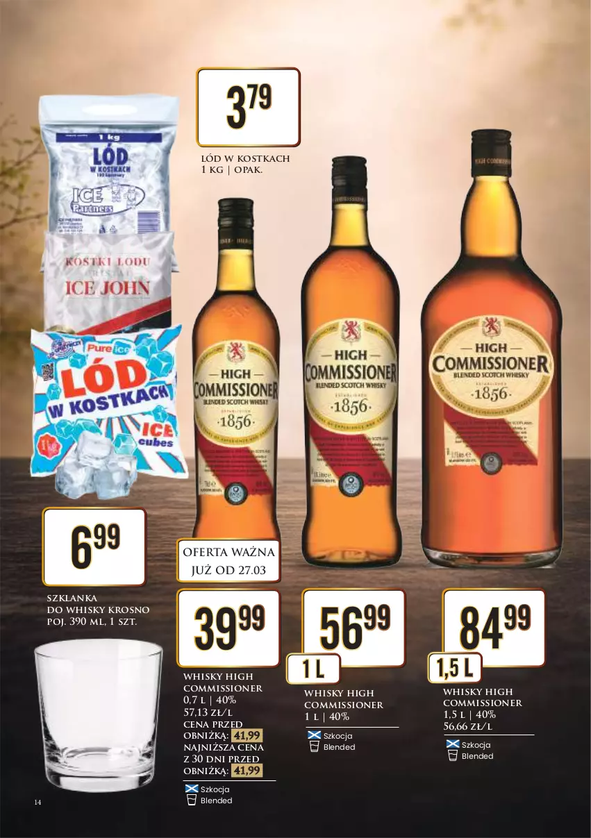 Gazetka promocyjna Dino - Katalog alkoholowy / marzec-kwiecień 2026 - ważna 30.03 do 08.04.2026 - strona 15 - produkty: Koc, Szklanka, Whisky