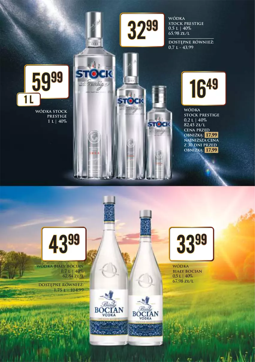 Gazetka promocyjna Dino - Katalog alkoholowy / marzec-kwiecień 2026 - ważna 30.03 do 08.04.2026 - strona 5 - produkty: Biały Bocian, Stock, Wódka