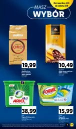Gazetka promocyjna Lidl - GAZETKA - Gazetka - ważna od 08.10 do 08.10.2022 - strona 9 - produkty: Bell, Kawa mielona, Kawa, Lavazza, Bella, Ariel, Kapsułki do prania
