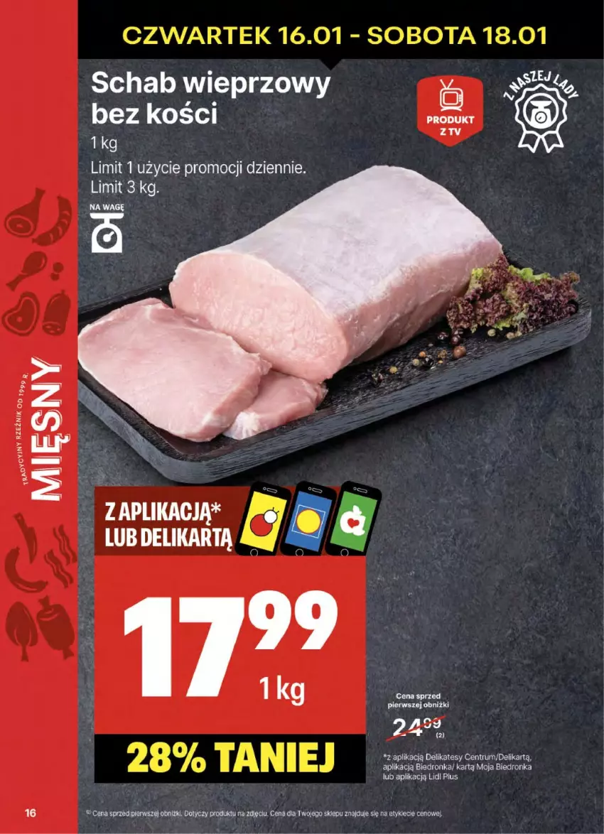 Gazetka promocyjna Delikatesy Centrum - NOWA GAZETKA Delikatesy Centrum od 16 stycznia! 16-22.01.2025 - ważna 16.01 do 22.01.2025 - strona 16 - produkty: Rum, Schab wieprzowy