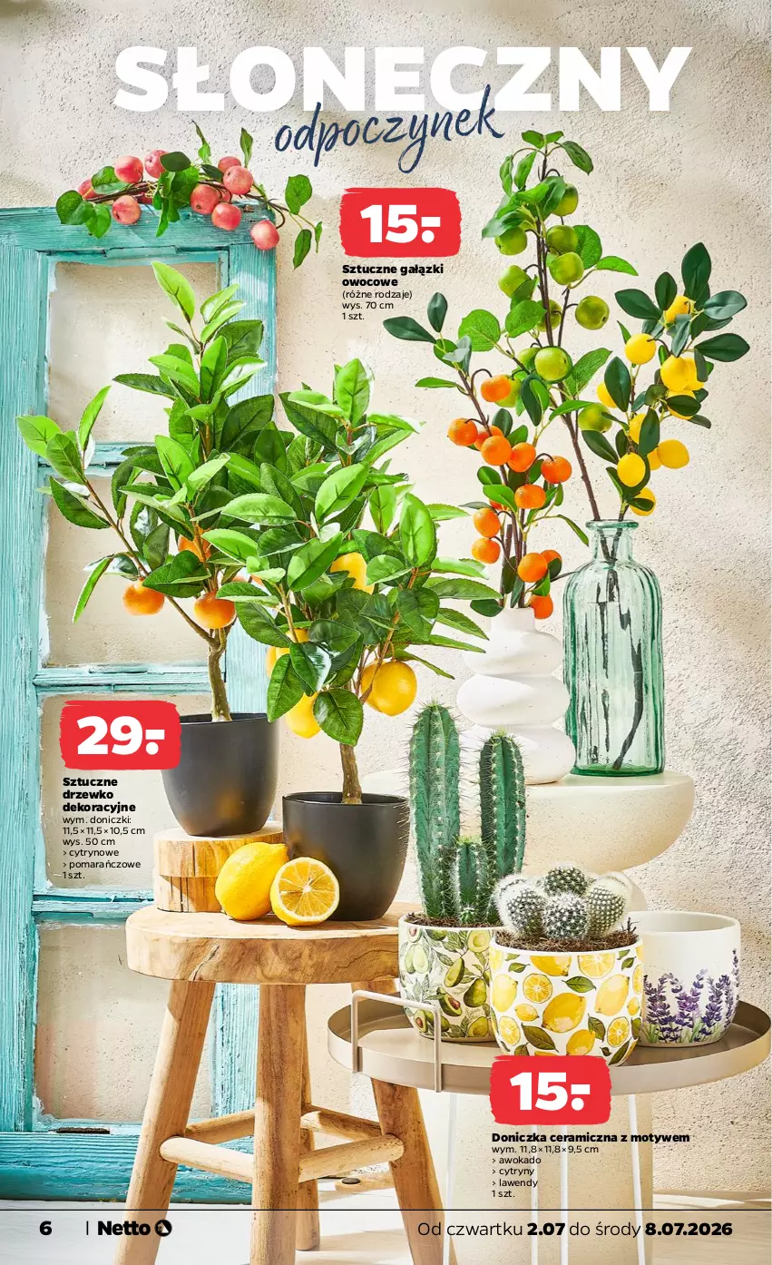 Gazetka promocyjna Netto - Od Czwartku - ważna 02.07 do 08.07.2026 - strona 6 - produkty: Cytryny