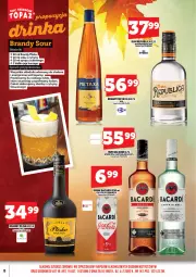 Gazetka promocyjna Topaz - Gazetka - Gazetka - ważna od 30.11 do 30.11.2025 - strona 10 - produkty: Pliska, Sok, Rum, Jaja, Cytryny, Metaxa, Bacardi, Syrop, Brandy, LG