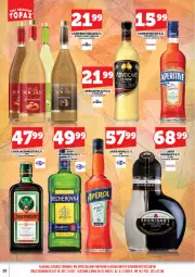 Gazetka promocyjna Topaz - Gazetka - Gazetka - ważna od 30.11 do 30.11.2025 - strona 12 - produkty: Biały Bocian, Advocaat, Jagermeister, Likier, Aperol
