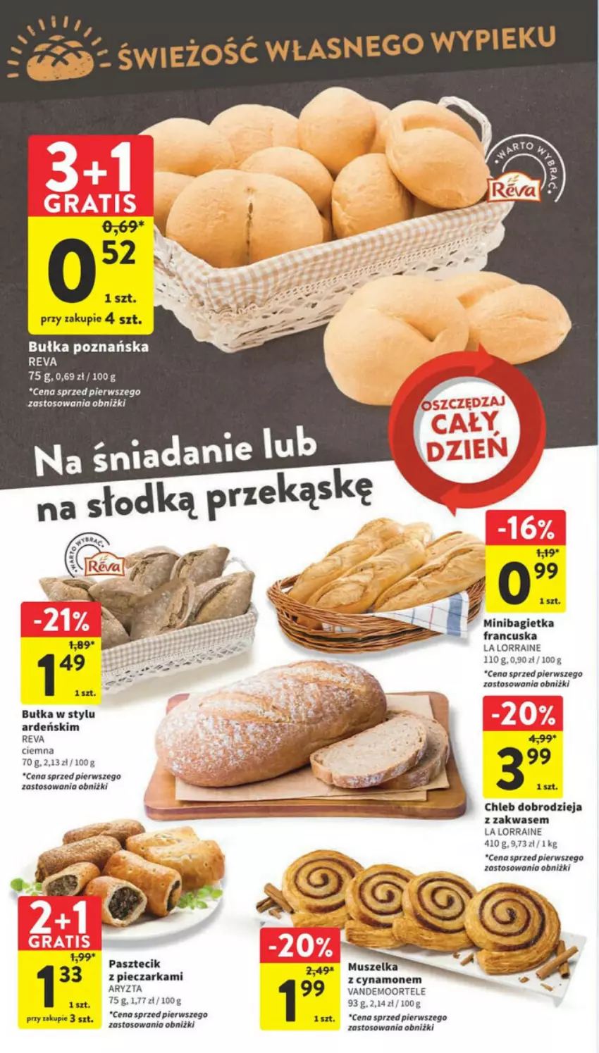 Gazetka promocyjna Intermarche - ważna 15.02 do 21.02.2024 - strona 15 - produkty: Bułka, Chleb, Fa, Mus