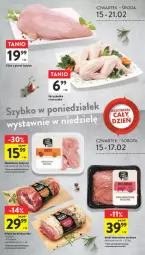 Gazetka promocyjna Intermarche - Gazetka - ważna od 21.02 do 21.02.2024 - strona 11 - produkty: Medaliony indycze, Kurczak, Stek, Filet z piersi indyka, Lion, Skrzydełka z kurczaka, Boczek, Piekarnik, Astor, Mięso