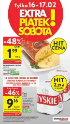 Gazetka promocyjna Intermarche - Gazetka - ważna od 21.02 do 21.02.2024 - strona 23 - produkty: Piwa, Piwo, Ser, Papier, Królewski, Tyskie, Tran, Karmi, Fa