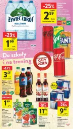 Gazetka promocyjna Intermarche - Gazetka - ważna od 21.02 do 21.02.2024 - strona 26 - produkty: Mus, Red Bull, Mirinda, LANA, Pepsi, Tymbark, Woda, Napój