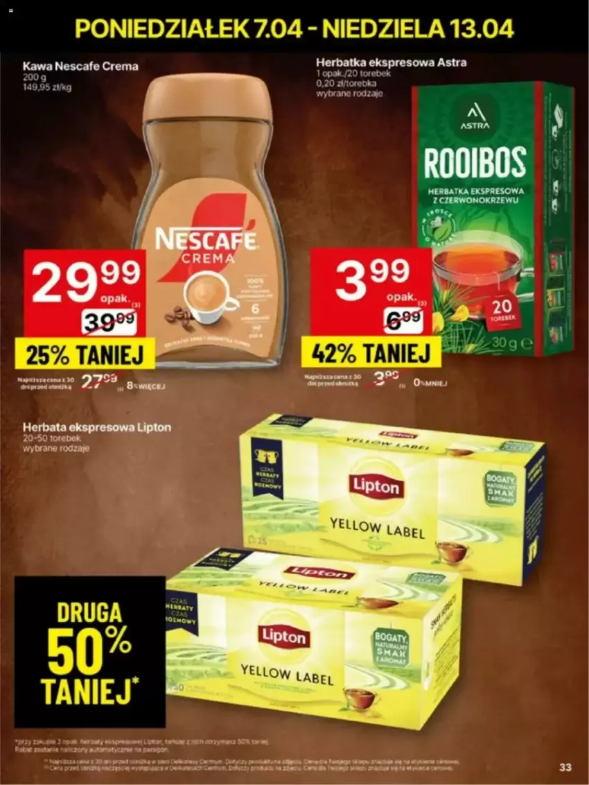 Gazetka promocyjna Delikatesy Centrum - ważna 07.04 do 13.04.2025 - strona 27 - produkty: Fa, Kawa, LG, Ser