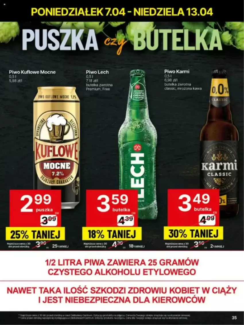 Gazetka promocyjna Delikatesy Centrum - ważna 07.04 do 13.04.2025 - strona 29 - produkty: Gra, Piec, Piwa