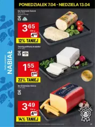 Gazetka promocyjna Delikatesy Centrum - Gazetka - ważna od 13.04 do 13.04.2025 - strona 14 - produkty: Ser, Ementaler, Salami, Kasza