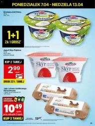 Gazetka promocyjna Delikatesy Centrum - Gazetka - ważna od 13.04 do 13.04.2025 - strona 16 - produkty: Piątnica, Zott, Jaja, Jogurt, Zott Primo