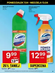Gazetka promocyjna Delikatesy Centrum - Gazetka - ważna od 13.04 do 13.04.2025 - strona 33 - produkty: Domestos, Spray do czyszczenia, Płyn do wc