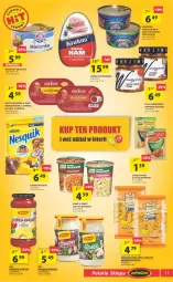 Gazetka promocyjna Arhelan - Gazetka - Gazetka - ważna od 30.10 do 30.10.2022 - strona 11 - produkty: Makaron, Krakus, Sos, Ser, Nesquik, Winiary, Szynka konserwowa, Szynka, Kubek, Olej, Knorr
