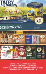 Gazetka promocyjna Arhelan - Gazetka - Gazetka - ważna od 30.10 do 30.10.2022 - strona 15 - produkty: Piwo, Kasztelan, Warka, Tatra, Carlsberg, Kozel