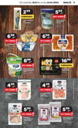 Gazetka promocyjna Netto - Artykuły spożywcze - Gazetka - ważna od 24.01 do 24.01.2024 - strona 9 - produkty: Piec, Polędwica, Sałatka, Sos, Mop, Ryba po grecku, Płaty śledziowe, Ryba, Pasztet, Stół, SEKO, Tusz, Sałat, Sushi, Lisner