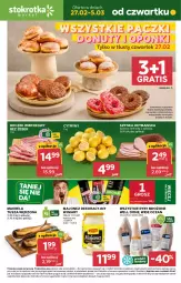 Gazetka promocyjna Stokrotka - Market Opole/Radom - Gazetka - ważna od 05.03 do 05.03.2025 - strona 1 - produkty: Majonez, Warzywa, Por, Gra, Winiary, Cytryny, Tusz, Szynka, Boczek, Owoce, Mięso, Boczek wieprzowy