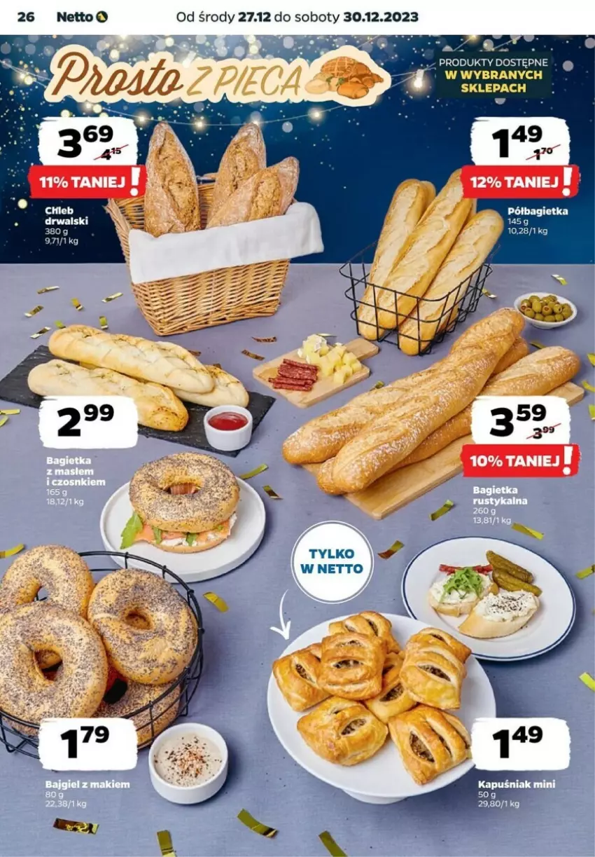 Gazetka promocyjna Netto - ważna 27.12 do 30.12.2023 - strona 19 - produkty: Chleb