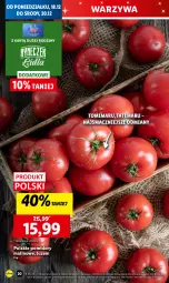Gazetka promocyjna Lidl - GAZETKA - Gazetka - ważna od 20.12 do 20.12.2023 - strona 22 - produkty: Warzywa, Ser, Warzywa i owoce, Owoce, Chleb, Pomidory
