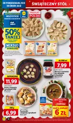 Gazetka promocyjna Lidl - GAZETKA - Gazetka - ważna od 20.12 do 20.12.2023 - strona 42 - produkty: Pierogi, Zupa, Stół, Kapustą, Olej