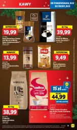 Gazetka promocyjna Lidl - GAZETKA - Gazetka - ważna od 20.12 do 20.12.2023 - strona 57 - produkty: Tchibo, Kawa rozpuszczalna, Inka, Kawa zbożowa, Kawa ziarnista, Kawa, Lack, Lavazza, Woseba, Olej