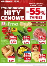 Gazetka promocyjna Kaufland - Mocny Start - Gazetka - ważna od 25.06 do 25.06.2025 - strona 8 - produkty: Piec, Warzywa, Sos, Ser, Królewski, Spaghetti, Pieczywo, Owoce, Grunt, Fa