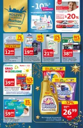 Gazetka promocyjna Auchan - Gazetka Magia Oszczędzania Auchan Hipermarket - Gazetka - ważna od 30.11 do 30.11.2022 - strona 13 - produkty: Ludwik, Do mycia naczyń, Pampers, Pieluchy, Tablet, Perełki zapachowe, Płyn do mycia naczyń, Woolite, Płyn do płukania, Somat, Mola, Chusteczki, Dzieci, Płyn do mycia, Zmywarki, Ariel, Kapsułki do prania, Tabletki do zmywarki, Lenor