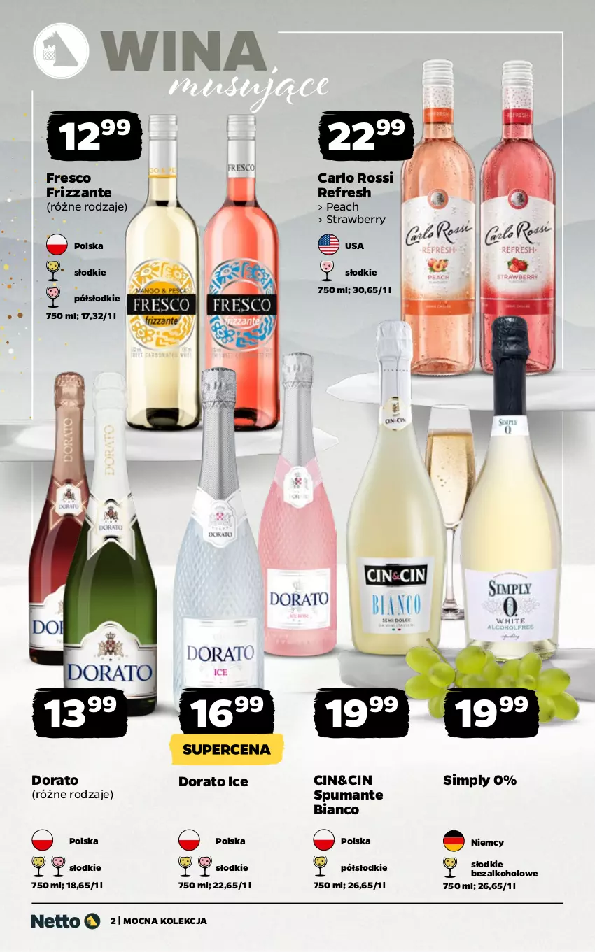 Gazetka promocyjna Netto - Alkohole - Mocne - ważna 22.12.2025 do 03.01.2026 - strona 2 - produkty: Carlo Rossi, Fresco, Mus, Puma