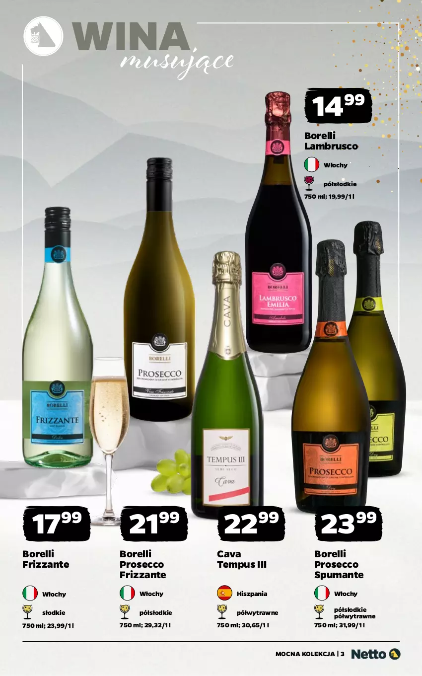 Gazetka promocyjna Netto - Alkohole - Mocne - ważna 22.12.2025 do 03.01.2026 - strona 3 - produkty: Mus, Prosecco, Puma