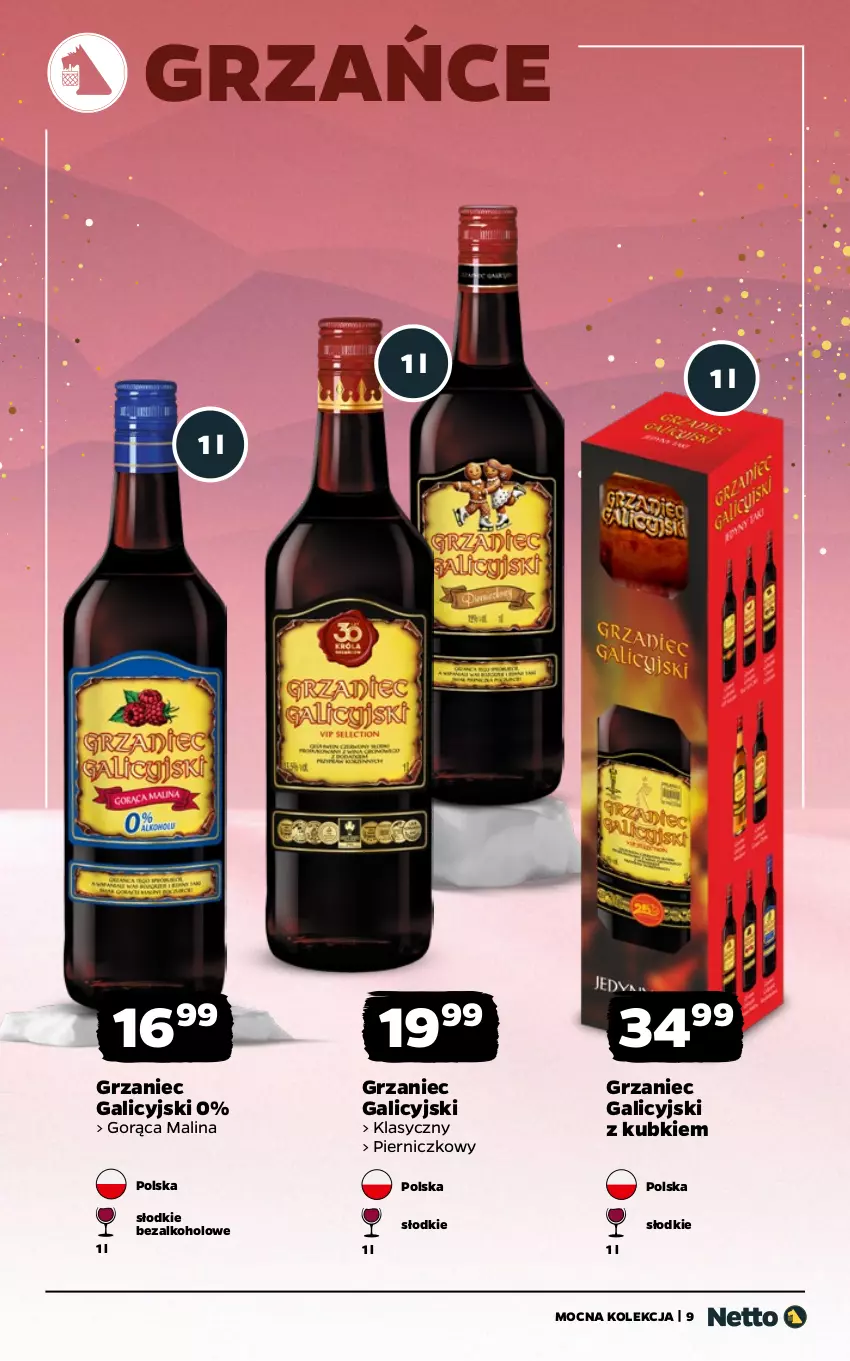 Gazetka promocyjna Netto - Alkohole - Mocne - ważna 22.12.2025 do 03.01.2026 - strona 9 - produkty: Grzaniec Galicyjski
