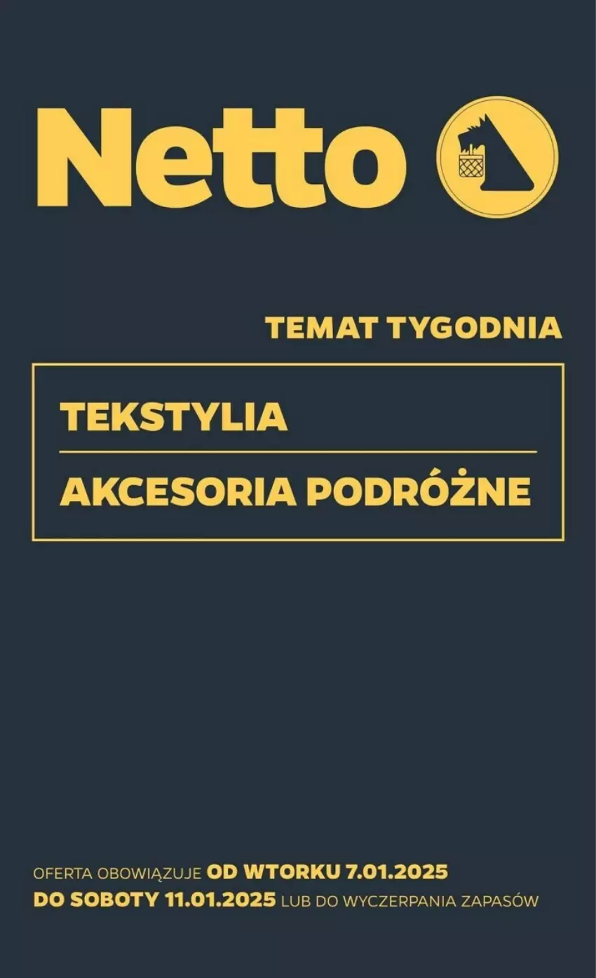 Gazetka promocyjna Netto - ważna 07.01 do 11.01.2025 - strona 1