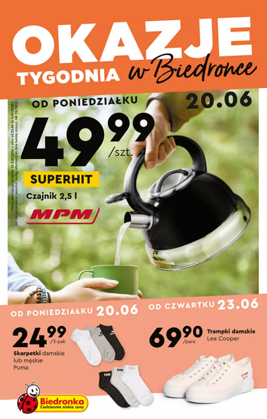 Gazetka promocyjna Biedronka - ważna 20.06 do 06.07.2022 - strona 1 - produkty: Karp