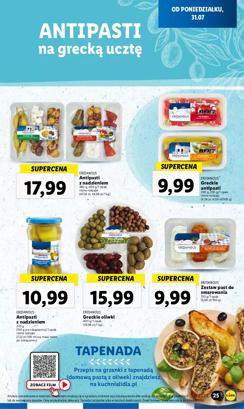 Gazetka promocyjna Lidl - GAZETKA - ważna 31.07 do 05.08.2023 - strona 35 - produkty: Kuchnia, Oliwki