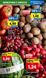 Gazetka promocyjna Lidl - GAZETKA - Gazetka - ważna od 05.08 do 05.08.2023 - strona 23 - produkty: Warzywa, Warzywa i owoce, Ziemniaki, Owoce, Arbuz, Wino