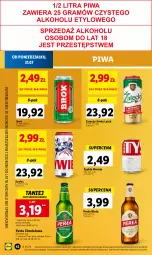 Gazetka promocyjna Lidl - GAZETKA - Gazetka - ważna od 05.08 do 05.08.2023 - strona 54 - produkty: Piwa, Tyskie, Perła