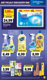 Gazetka promocyjna Lidl - GAZETKA - Gazetka - ważna od 05.08 do 05.08.2023 - strona 65 - produkty: Spray do czyszczenia, Papier, Papier toaletowy, Rolki, Sidolux, Flora, Płyn do szyb, Mango