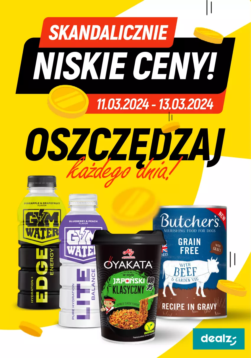 Gazetka promocyjna Dealz - Oszczędzaj każdego dnia! - ważna 11.03 do 13.03.2024 - strona 1